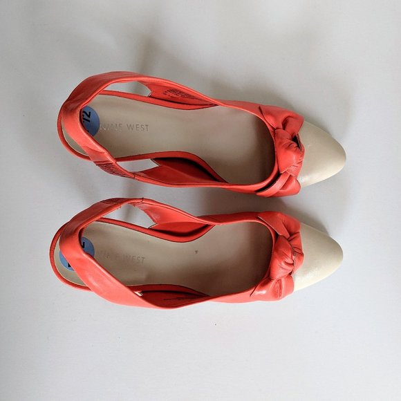 Nine West Spectator Slingback Heels - Picture 6 of 11